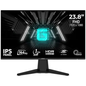 Monitor MSI de 23.8"G242L E14 Full HD 144Hz 1ms, IPS, Negro