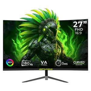 Monitor Curvo 27" DXT GAMING Sight FHD 180Hz 1ms VA bocinas Negro