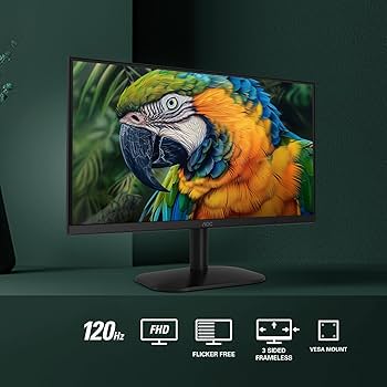 Monitor AOC de 23.8" Full HD 120Hz