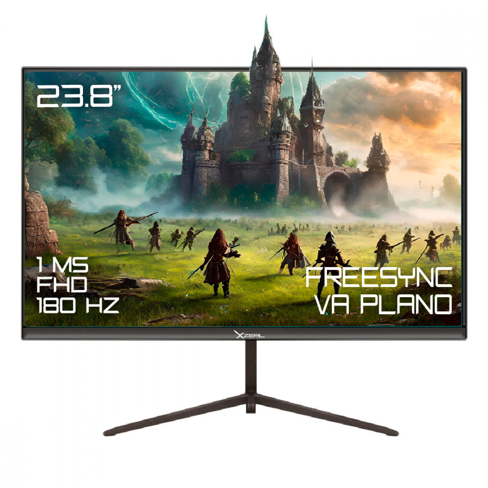 Monitor Xzeal 23.8" Full HD, 180Hz, Negro, VA