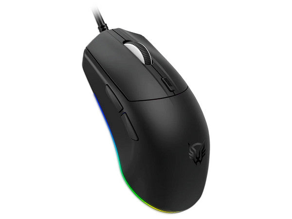 Mouse Balam Rush hasta 7200dpi, 6 botones, RGB, Negro