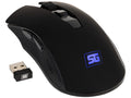 Mouse Óptico Inalámbrico Game Factor MO-600, hasta 2400 Dpi, 6 Botones, Negro.