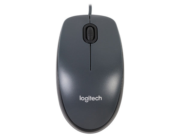 Mouse Óptico Logitech M90, 1,000 dpi, USB, Negro/Gris