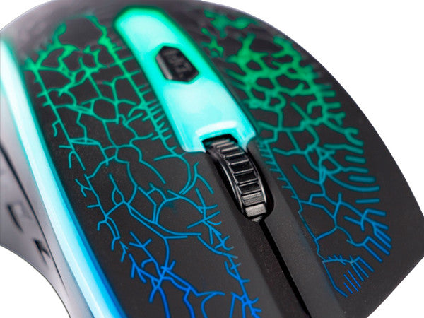 Mouse óptico NACEB NA-592, USB, Negro