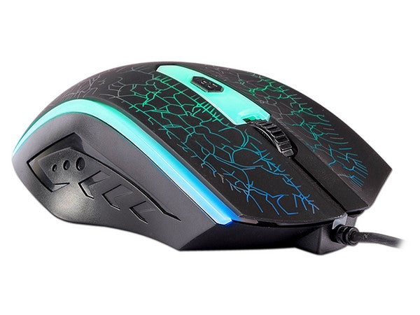 Mouse óptico NACEB NA-592, USB, Negro