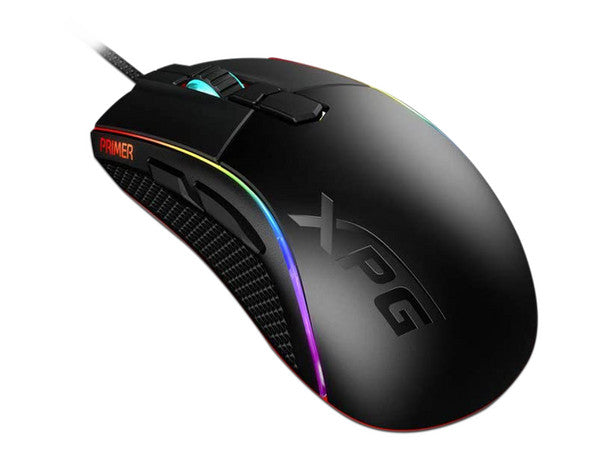 Mouse XPG PRIMER, hasta 12,000 dpi, 7 botones, RGB, Negro.