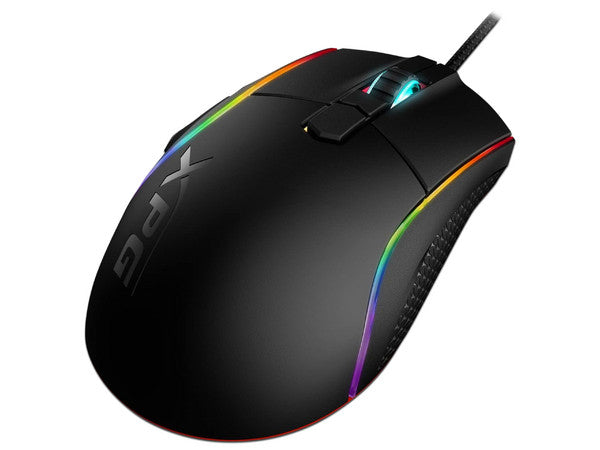 Mouse XPG PRIMER, hasta 12,000 dpi, 7 botones, RGB, Negro.