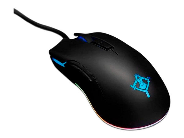 Mouse Yeyian Claymore Series 2000, 12,000 dpi, 7 botones, RGB, Negro
