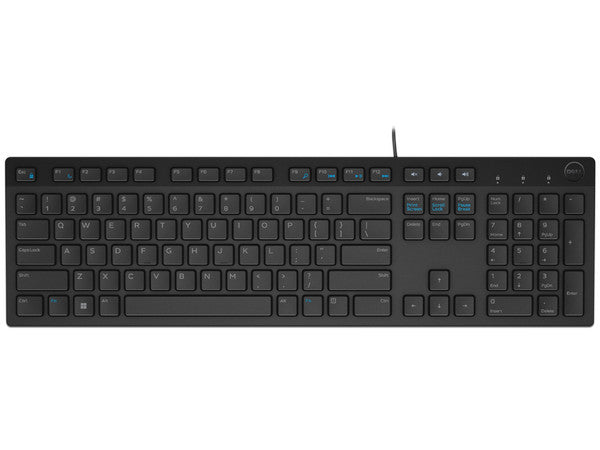 Teclado y Mouse Óptico DELL, Alámbrico, USB 2.0, Español, modelo KM300C