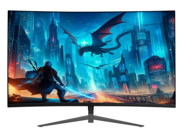 Monitor Gamer Curvo Balam Rush ULTRA EARTH II MGX27C de 27", Resolución Full HD, 165Hz, AMD FreeSync.  Negro.