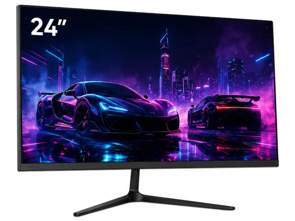 Monitor Gamer Q-Touch GMQT-2400 de 24", Resolución Full HD, 144Hz, Negro.