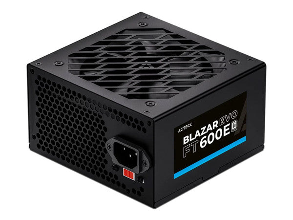 Fuente de Poder Acteck Blazar Evo FT600E de 600W, ATX, Negro