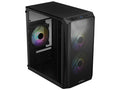 Gabinete Acteck Doom Gl630, Micro Torre, Micro-ATX + Fuente de poder de 500W, Negro.