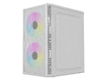 Gabinete Acteck Fuji, Mini-Tower, Micro-ATX + fuente de poder de 500W, Blanco
