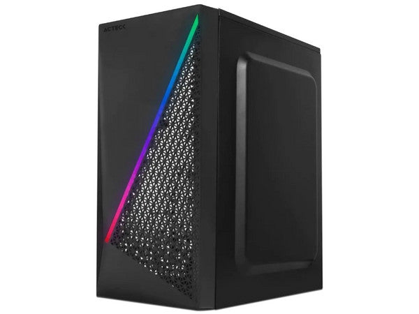 Gabinete Micro Slim Acteck KIOTO GC460, Micro-ATX + fuente de 500W