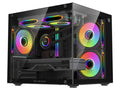 Gabinete BALAM RUSH Tank Glow Plus 3700, Mid Tower, Micro ATX + 3 Ventiladores de 120mm