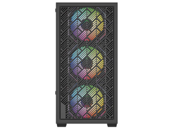 Gabinete Balam Rush Nitrox Edge Aircool 4700A, Mini-Tower, Micro ATX + 4 Ventiladores x 120mm, Negro.