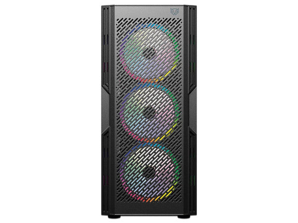 Gabinete Balam Rush Dragonfly Ventra GM570, Mid-Tower, ATX, + Ventiladores 4 x 120mm, Negro.