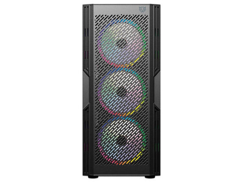 Gabinete Balam Rush Dragonfly Ventra GM570, Mid-Tower, ATX, + Ventiladores 4 x 120mm, Negro.