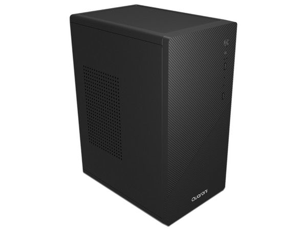 Gabinete Quaroni Negro modelo QCMT-10 + Fuente de poder 500W