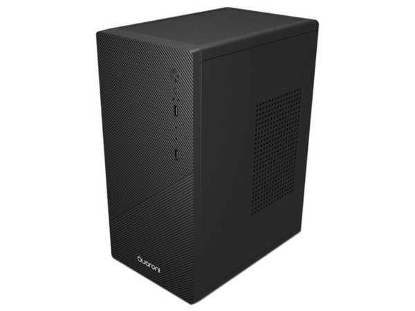 Gabinete Quaroni Negro modelo QCMT-10 + Fuente de poder 500W