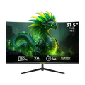 Monitor Curvo 31.5" DXT GAMING 1ms 180Hz FHD VA, Negro